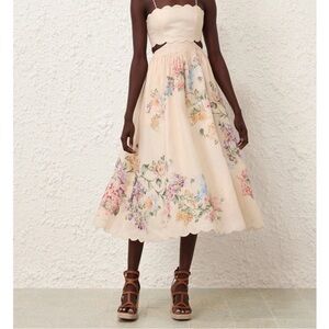 Zimmermann Scallop Midi Dress